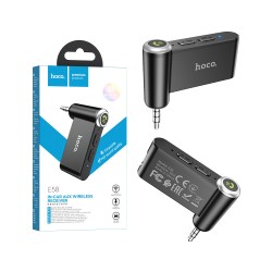 Hoco Wireless Car AUX BT Receiver E58 Magic Music BT 5.0 Version 3.5mm 140mAh Hoco Wireless Car AUX BT Receiver E58 Magic Music BT 5.0 Version 3.5mm 140mAh